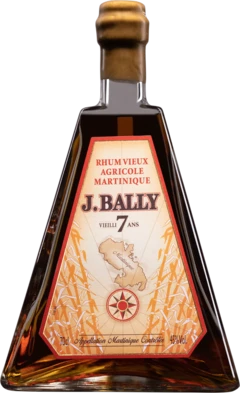 photo J. Bally Rhum Vieux Agricole de Martinique “ Ans“ Brun 45° Giftbox
