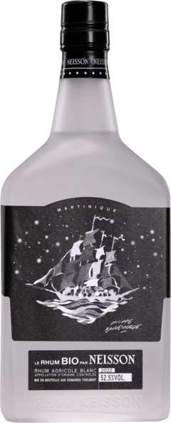 photo Neisson Rhum Agricole de Martinique “le Rhum Bio“ Blanc 52 5°