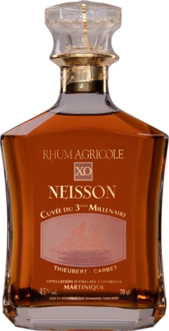 photo Neisson Rhum Agricole de Martinique “xo Cuvée du 3ème Millenaire“ Brun 45° Giftbox
