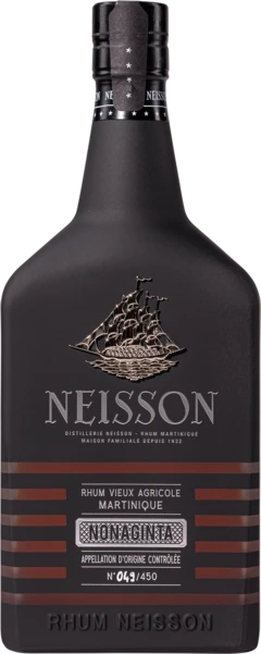 photo Neisson Rhum Vieux Agricole de Martinique “Nonaginta“ Brun 47 6° Giftbox