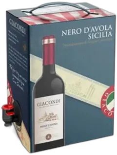 photos du vin Nero d’Avola Sicilia Doc Bag-in-Box 5 Litres Giacondi