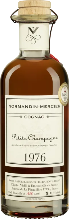 photo du vin Normandin-Mercier Cognac Petite Champagne Brun 1976