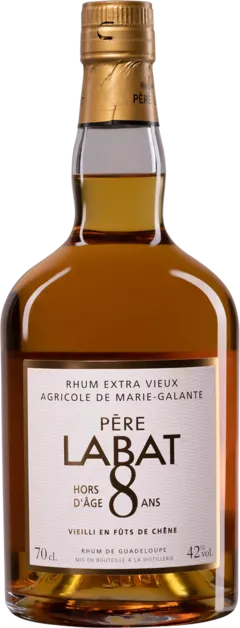 photo du vin Père Labat Rhum Vieux Agricole de Guadeloupe "8 Ans " Brun