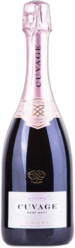 photo du vin Nebbiolo d’Alba Doc Rosè Millesimato Brut Metodo Classico Mathusalem Cassa Legno Cuvage
