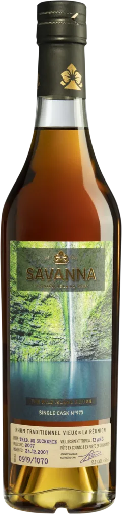 photo Savanna Rhum Vieux de Mélasse de la Réunion 
