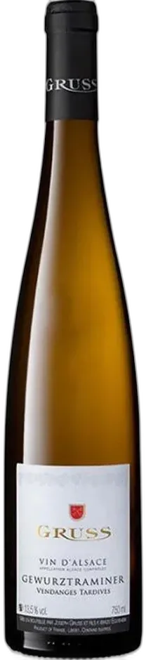 image du vin Gewurztraminer Vendanges Tardives Domaine Gruss&Fils