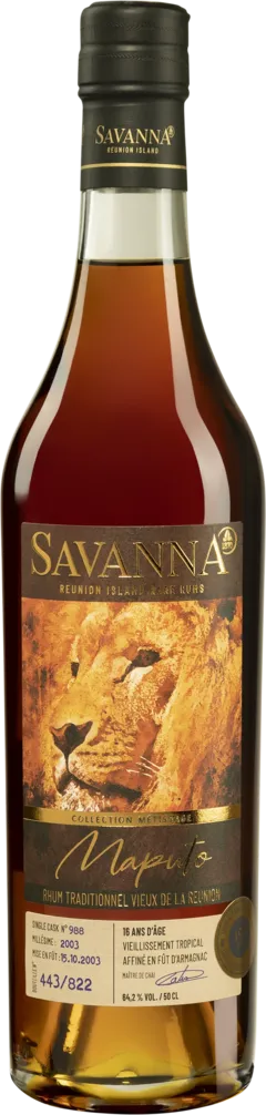 photo Savanna Rhum Vieux de Mélasse de la Réunion 