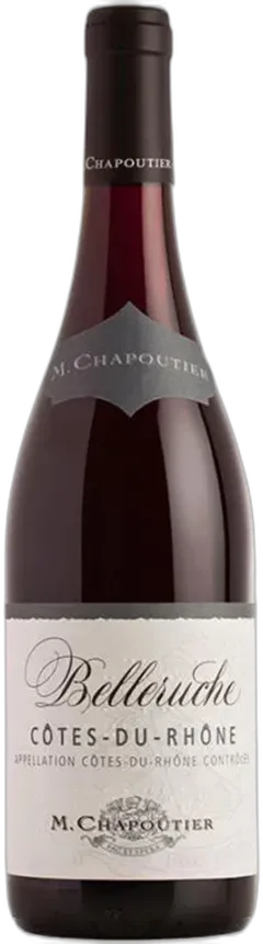 image du vin Cotes du Rhone Belleruche Rouge m Chapoutier
