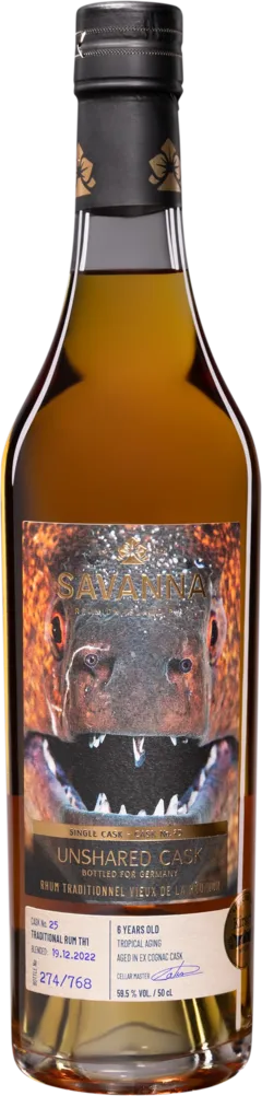 photo Savanna Rhum Vieux de Mélasse de la Réunion 