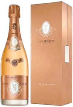 capture du vin Cristal Rosé Millesime' - Cofanetto Millesime' de Louis Roederer