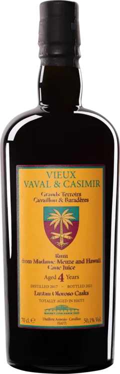 capture du vin Spirit of Haiti Clairin Pur Cane Juice Haïtian Rhum "4 Ans Vieux Vaval Vieux Casimir Lustau Oloroso Casks Whisky Live Paris #Ca17ol-5" Brun Giftbox