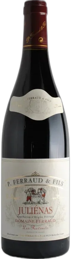 capture du vin Julienas Domaine Ferraud les Ravines Aop Perre Ferraud & Fils