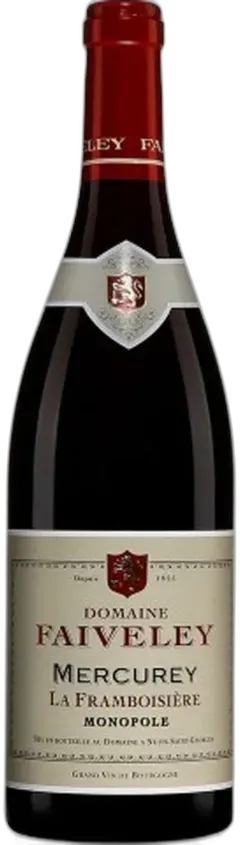 vue du vin Mercurey Rouge la Framboisiere Domaines Faiveley