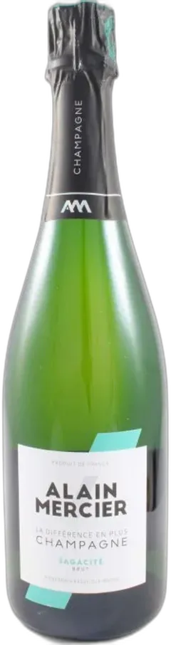 vue du vin Champagne Sagacité Brut Alain Mercier