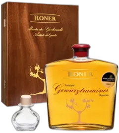 photo du vin Grappa Roner Gewurztraminer Legno