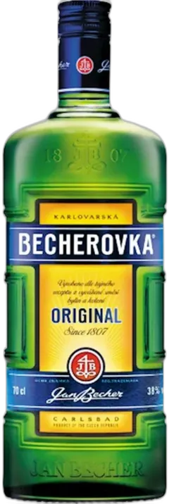 photos du vin Becherovka Original Herbs Liqueur