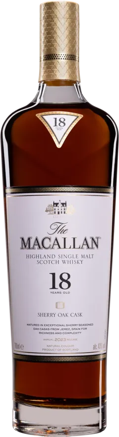 photo The Macallan Single Malt Scotch Whisky 