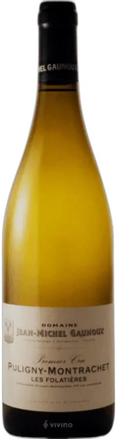 photo du vin Puligny-Montrachet 1er Cru Folatieres Domaine Jean Michel Gaunoux et Fils