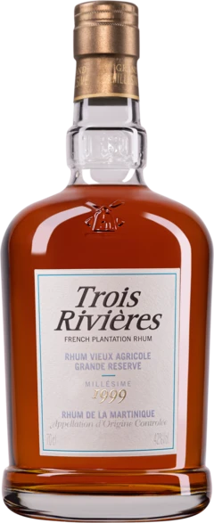 photo Trois Rivières Rhum Vieux Agricole de Martinique Brun 1999 42° Giftbox