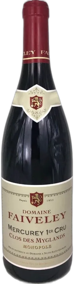 photos du vin Mercurey Rogue 1er Cru Clos des Myglands Monopole Domaines Faiveley