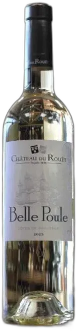 aperçu du vin Château de Rouët la Belle Poule Blanc Côtes de Provence Fréjus