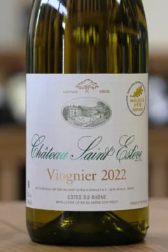 photos du vin Château Saint-Estève Viognier Côtes du Rhône Blanc