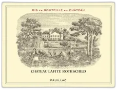 vue du vin Château Lafite Rothschild 2022 1er Cru Classé