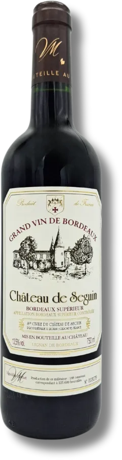 capture du vin Château de Seguin
