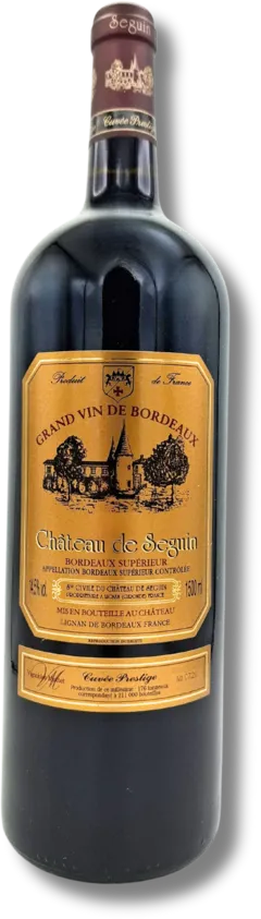 photo du vin Château de Seguin Cuvée Prestige