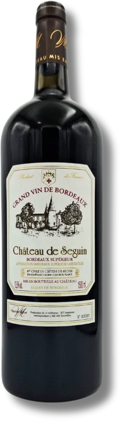 capture du vin Château de Seguin