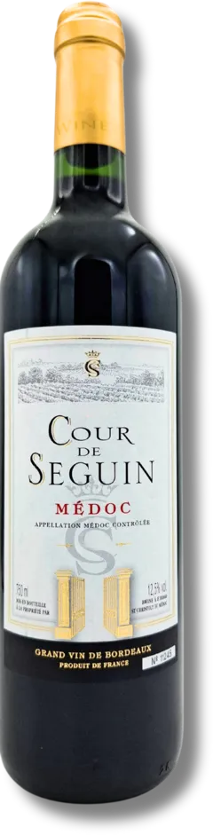 illustration du vin Cour de Seguin Médoc