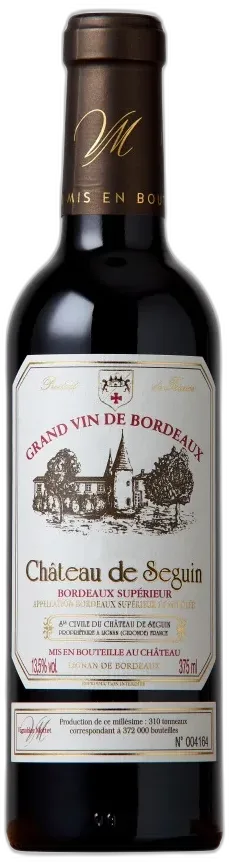 capture du vin Château de Seguin