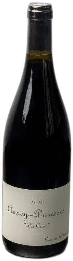 vue du vin Auxey Duresses les Crais Rouge 2020