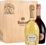 photo Champagne Ruinart Blanc de Blancs et Rosé Duo