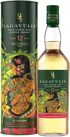 photo Lagavulin 12 Ans The Ink of Legends Natural Cask Strength