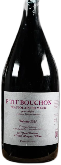 illustration du vin Jéroboam Beaujolais Rouge p’Tit Bouchon les Bertrand