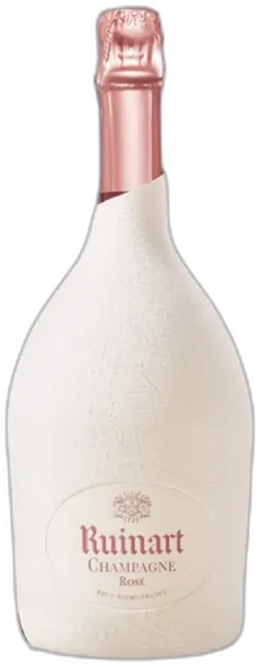 illustration du vin Seconde Peau "Brut Rosé" de Ruinart Cadeau Champagne Magnum