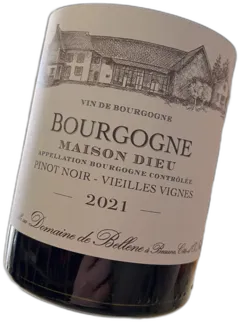 photo du vin Vin Bourgogne Pinot Noir Vieille Vignes Domaine Maison Dieu