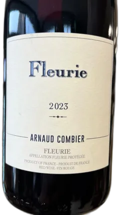 image du vin Vin Fleurie Arnaud Combier Arnaud Combier, Beaujolais
