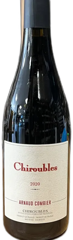 photo du vin Vin Chiroubles Arnaud Combier, Beaujolais