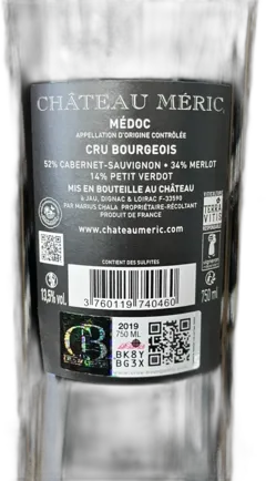 photo du vin Vin mã©Doc Meric, Bordeaux