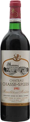 image du vin Château Chasse-Spleen Moulis-en-Médoc Rouge 1981