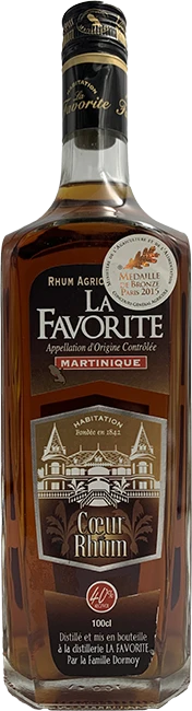 photo Rhum la Favorite Cuvee Coeur de Rhum Martinique