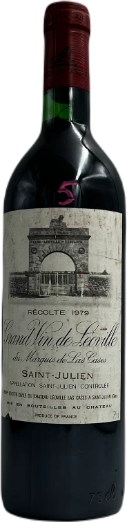 photo Saint Julien Chateau Leoville Las Cases Rouge 1979