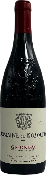 photo Gigondas Rouge 2017 Domaine des Bosquets