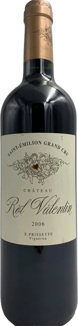 photo Saint Emilion Grand Cru Chateau Rol Valentin Rouge 2006