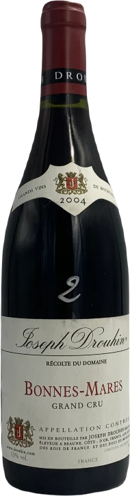 photo Bonnes Mares Grand Cru Rouge 2004 Joseph Drouhin