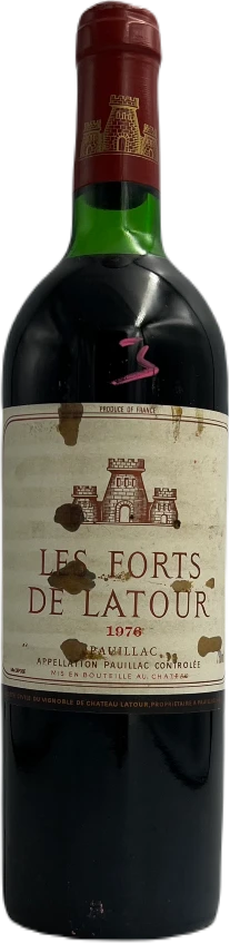 photo Chateau les Forts de Latour Rouge 1976 Bordeaux Pauillac