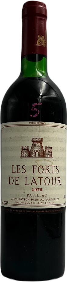 photo Chateau les Forts de Latour Rouge 1976 Bordeaux Pauillac