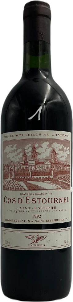 photo Chateau Cos D’Estournel Rouge 1992